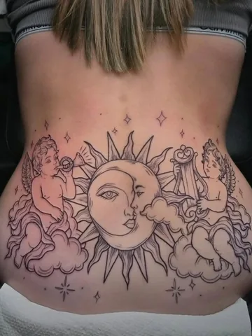 Featured tattoo by Parris