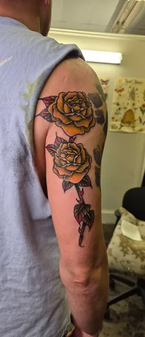 Featured tattoo by Parris