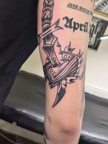Featured tattoo by Parris